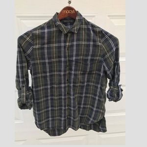 🛑ZARA TRAFALUC PLAID SHIRT🛑